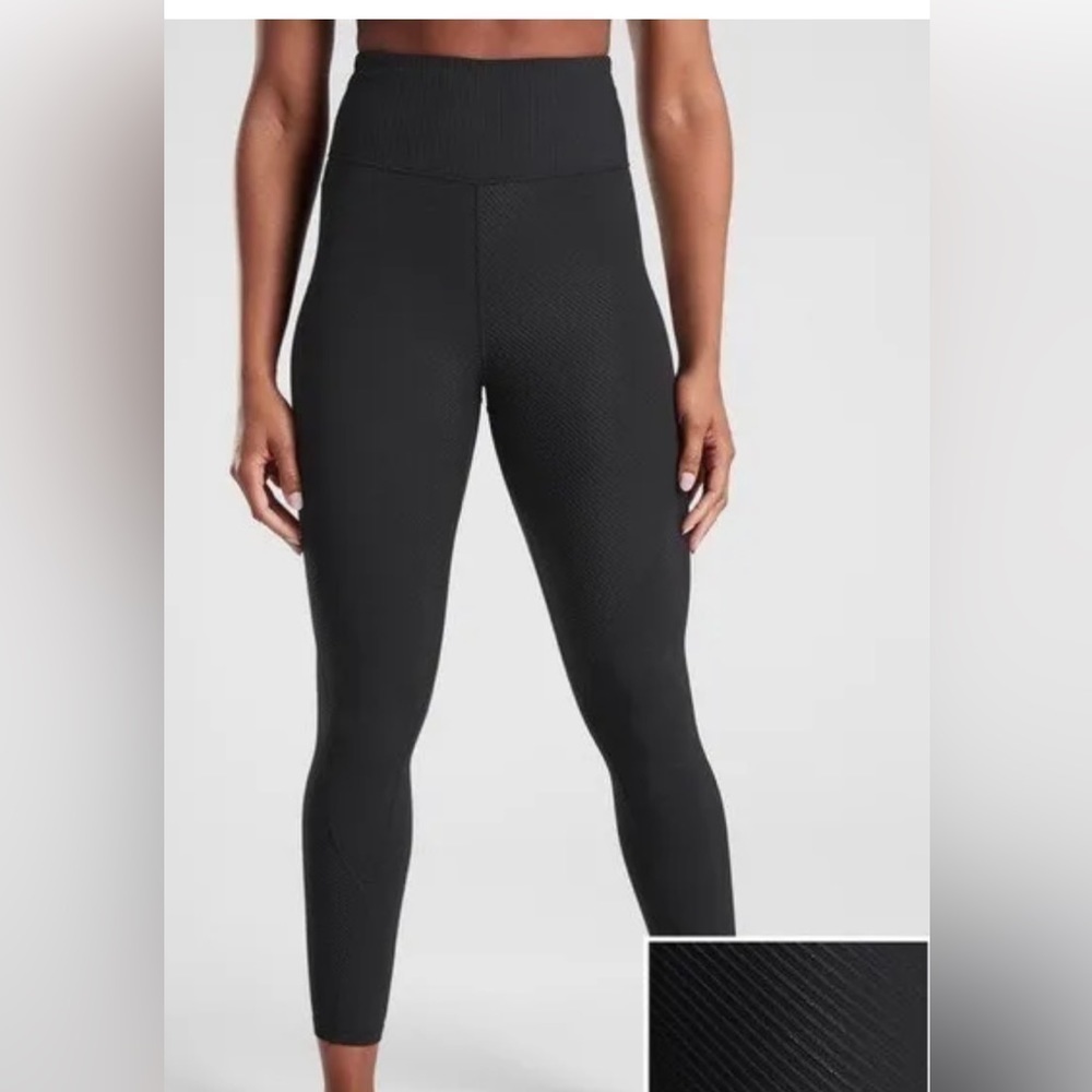 ATHLETA
SYNERGY RIB 7/8 TIGHT black size xs